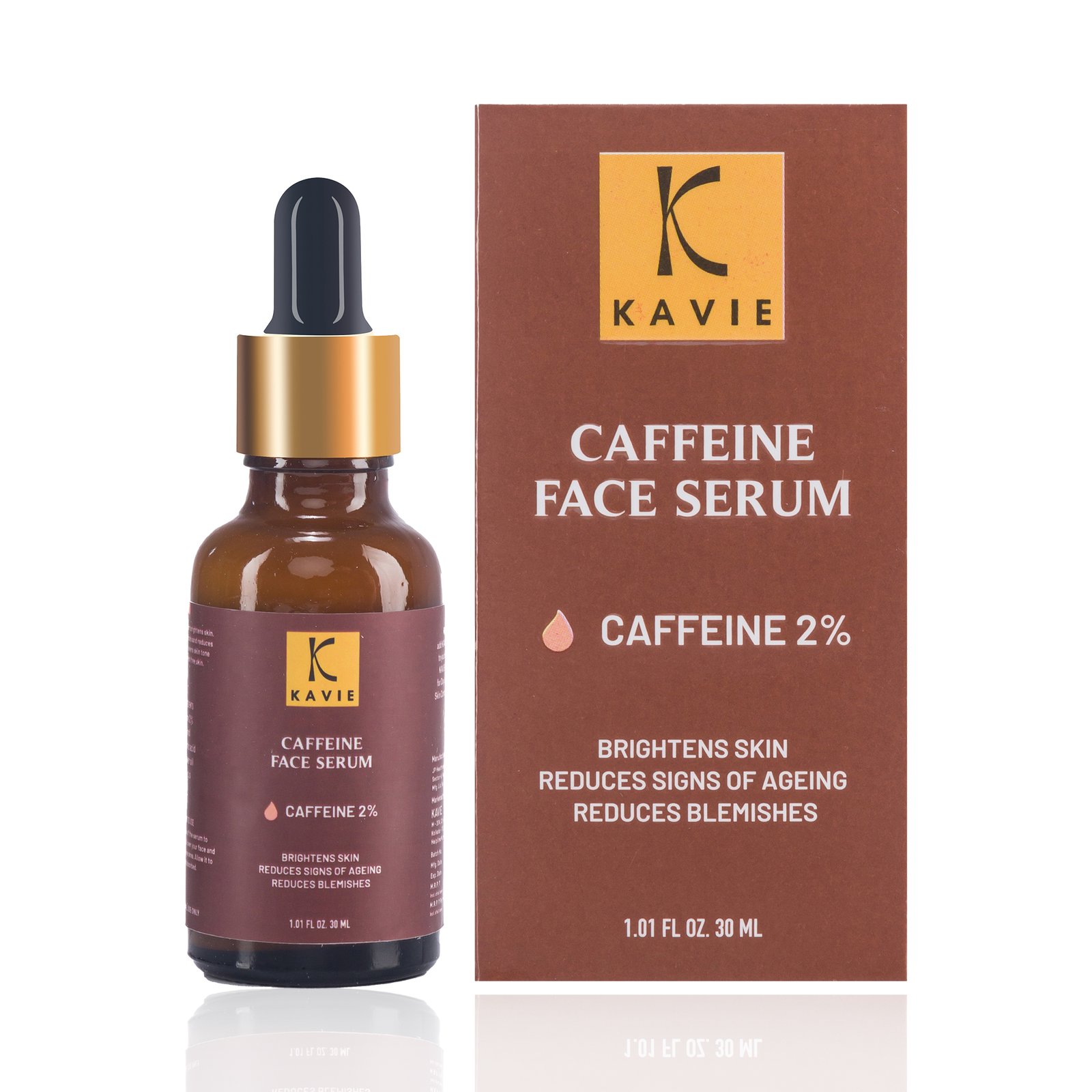 Caffeine Face Serum with retinol, niacinamide