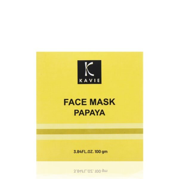 face mask papaya-kavie skincare