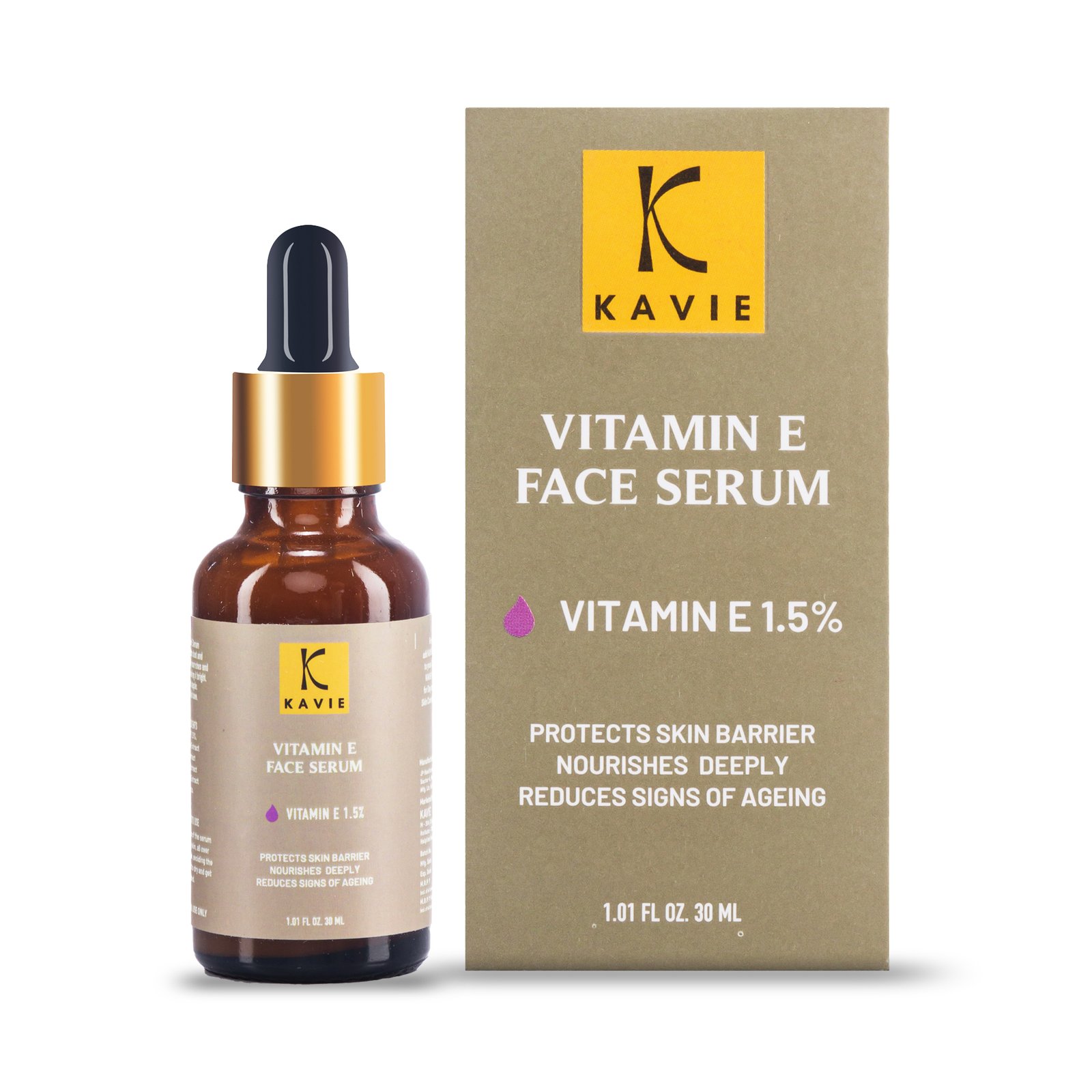 Vitamin E Face Serum -kavie skincare